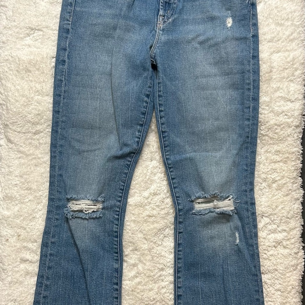 MOTHER The Hustler Ankle Fray in Understudy wash